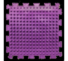 Коврик массажный  Пазлы Микс Шипы 1 элемент 26x26 см, Ortek (07787)