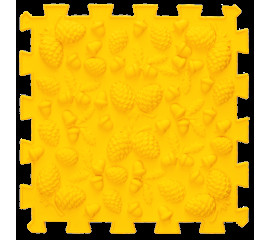 Коврик массажный  Пазлы Микс Желудь 1 элемент 26x26 см, Ortek (10261)