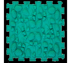 Коврик массажный  Пазлы Микс Желудь 1 элемент 26x26 см, Ortek (10261)