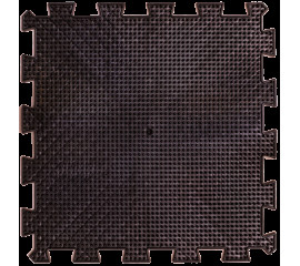 Коврик массажный  Пазлы Микс Травка 1 элемент 26x26 см, Ortek (09423)
