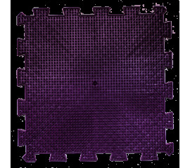 Коврик массажный  Пазлы Микс Травка 1 элемент 26x26 см, Ortek (09423)