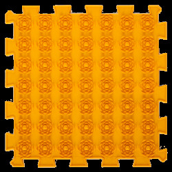 Акупунктурный массажный коврик Лотос 1 элемент 26x26 см, Ortek (09501)