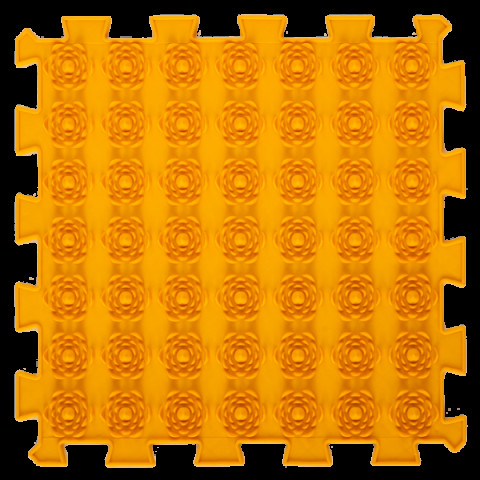 Акупунктурный массажный коврик Лотос 1 элемент 26x26 см, Ortek (09501)