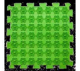 Акупунктурный массажный коврик Лотос 1 элемент 26x26 см, Ortek (09501)