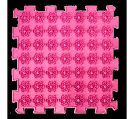 Акупунктурный массажный коврик Лотос 1 элемент 26x26 см, Ortek (09501)