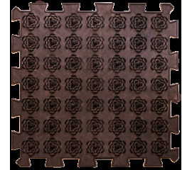 Акупунктурный массажный коврик Лотос 9 элементов 27x28 см, Ortek (09534)