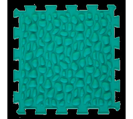Килимок масажний  Пазли Мікс Галька 1 елемент 26x26 см, Ortek (09681)