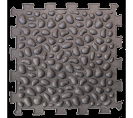 Килимок масажний  Пазли Мікс Галька 1 елемент 26x26 см, Ortek (09681)