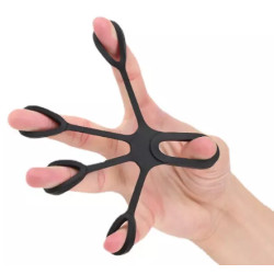 Эспандер для пальцев и кисти 10x10 см - размер Середній, HBC (10571)