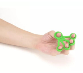 Эспандер для пальцев и кисти 10x10 см - размер Середній, HBC (10571)