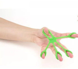 Эспандер для пальцев и кисти 10x10 см - размер Середній, HBC (10571)