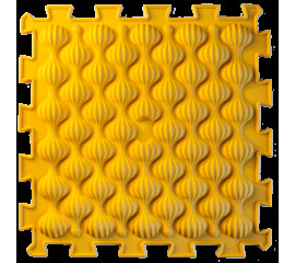 Коврик массажный  Пазлы Микс Ракушки 1 элемент 26x26 см, Ortek (10882)