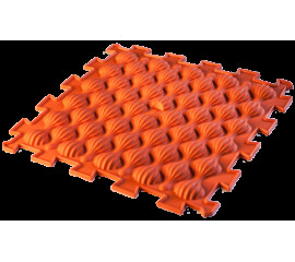 Коврик массажный  Пазлы Микс Ракушки 1 элемент 26x26 см, Ortek (10882)