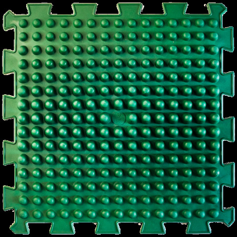 Коврик массажный  Пазлы Микс Башни 1 элемент 26x26 см, Ortek (10914)