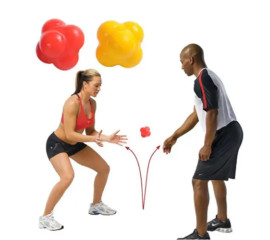 Мяч для тренировки реакции Reaction Ball 7x7 см, Ortek (11030)