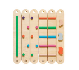 Балансировочная дорожка деревянная Набор из 6 досок 25x60 см, HBC (11610)