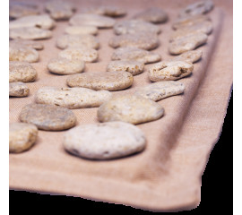 Коврик массажный с натуральной галькой 
