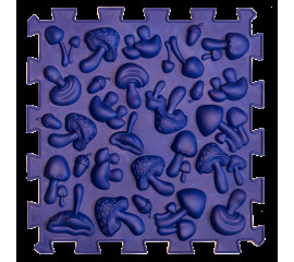 Масажний килимок Ортек Пазли 6 ел. + 6 Трикутників 28x28 см, Ortek (12731)