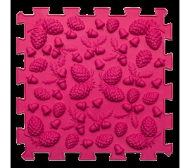 Масажний килимок Ортек Пазли 8 ел. + 8 Трикутників 28x28 см, Ortek (12732)