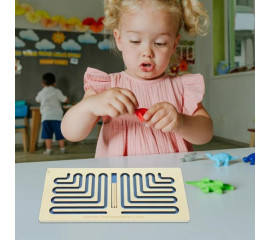 Деревянная межполушарная доска 