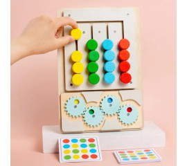 Обучающая головоломка для развития логического мышления 19x27 см, HBC (12777)