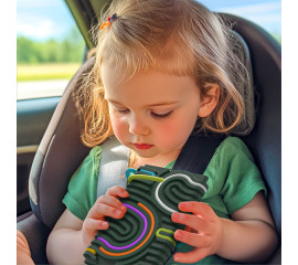 Сенсорная доска с 3D-лабиринтом  11x16 см, HBC (12984)