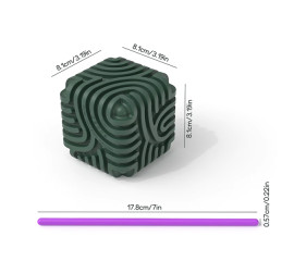 3D сенсорный куб 9.5x10.5 см, HBC (12981)