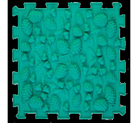 Масажний килимок Ортек Пазли 10 ел. + 6 Трикутників + гра в Подарунок 28x28 см, Ortek (13093)