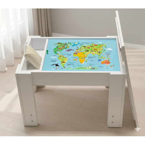 Світловий стіл SANDYBOX 690х450х120, телескопічні ніжки, кришка-стільниця , ігрове поле (двостороннє) арт: SB-1479025385