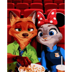 Картини за номерами "Зоотрополіс 2" 40*50 см Artissimo (PN8506)