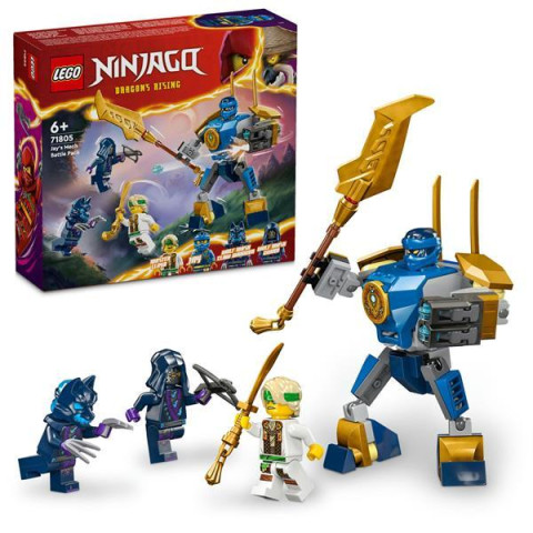 Конструктор LEGO NINJAGO Бойовий набір робота Джея 78 деталей (71805), арт: 71805