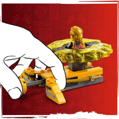 Конструктор LEGO NINJAGO Боевой набор дракона Спин-джитсу 186 деталей (71826)