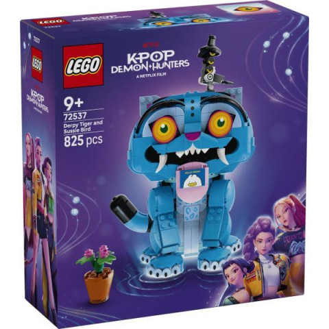Конструктор Тигр Дерпи и птичка Сасси LEGO® KPop Demon Hunters (72537)