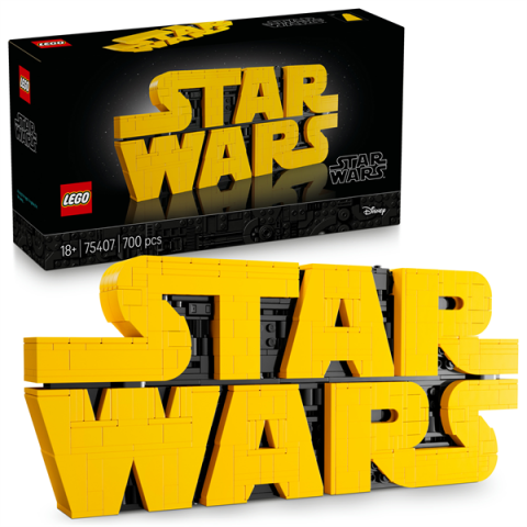 Конструктор LEGO Star Wars Логотип з кубиків Зоряні війни 700 деталей (75407) арт: 75407