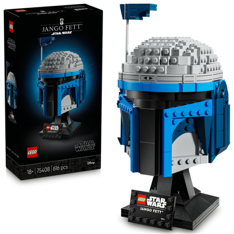 Конструктор LEGO Star Wars Шолом Джанго Фетта 616 деталей (75408) арт: 75408