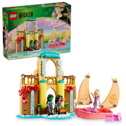 Конструктор LEGO Wicked Глінда, Ельфаба та Несароза в Університеті Шиз 304 деталі (75681), арт: 75681