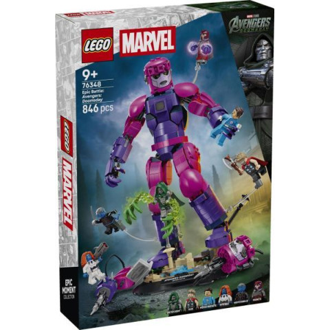 Конструктор «Мстители: Доктор Дум» — эпическая битва LEGO® Marvel (76348)