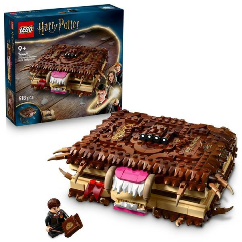 Конструктор LEGO Harry Potter Кусливая Ужасная книга ужасов 518 деталей (76449)