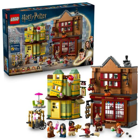 Конструктор LEGO Harry Potter Качественные товары для квиддича и кафе с мороженым 795 деталей (76452)