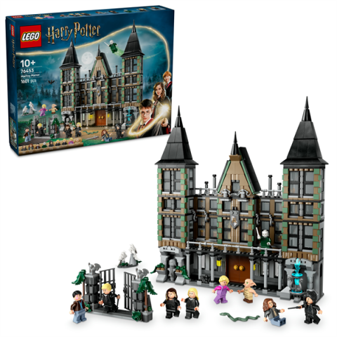 Конструктор LEGO Harry Potter Маєток родини Мелфой 1601 деталь (76453) арт: 76453
