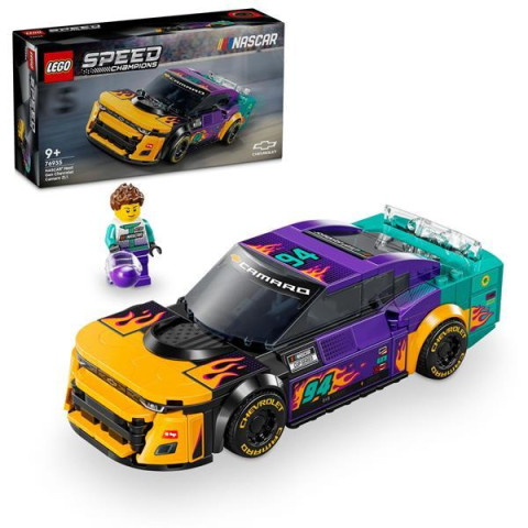 Конструктор LEGO Speed Champions NASCAR Next Gen Шевроле Camaro ZL1, 328 деталей (76935), арт: 76935