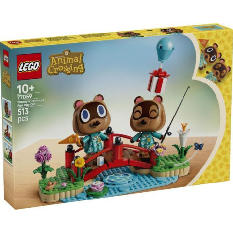 Конструктор LEGO® Animal Crossing™ Веселий день Timmy і Tommy на природі Іграшка (77059)