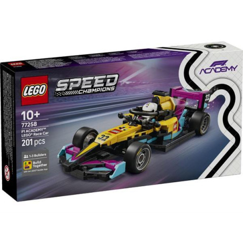 Конструктор  LEGO® Speed Champions  Гоночний автомобіль F1 ACADEMY™ LEGO®, 201 деталь  (77258)