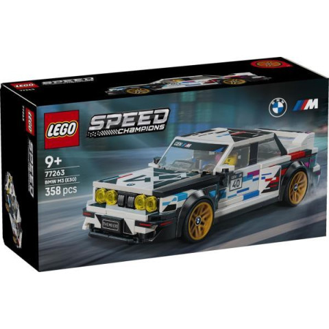 Конструктор LEGO® Speed Champions BMW M3 (E30) Набір із іграшковою машиною (77263)