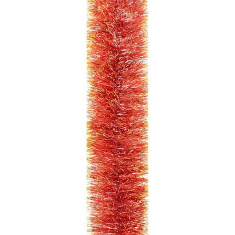 Мишура Yes! Fun (красная с золотыми конч.) диаметр 7,5 см, 2 м (901419)