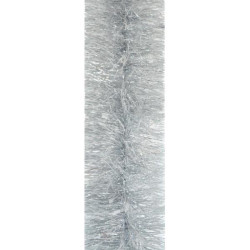 Мишура Yes! Fun (серебро с бел. кончиками) диаметр 5 см, 2 м (902129)