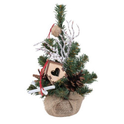 Елка Yes! Fun h-0,25 м с украшениями "Домик в лесу" (904299)