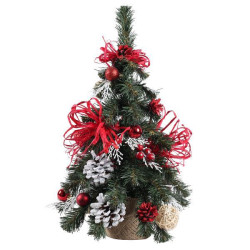 Ялинка штучна Yes! Fun h-0,45 м з прикрасами Рубіновий сюрприз (904441) арт: 904441-tp