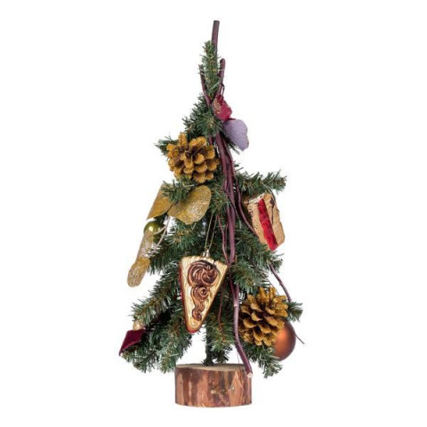 Ялинка штучна Yes! Fun h-0,45 м з прикрасами Тірамісу (904442) арт: 904442-tp