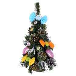 Ялинка штучна Yes! Fun h-0,45 м з прикрасами Маршмелоу (904443) арт: 904443-tp